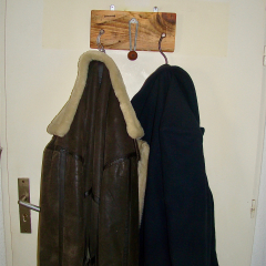 petit porte manteaux, création et recyclage