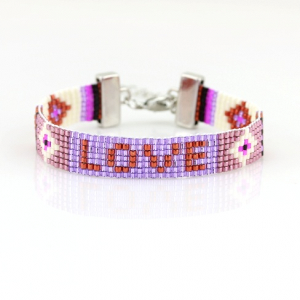 Bracelet Kaya Love - Rose